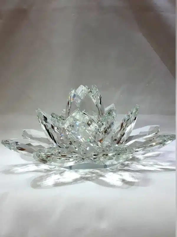 Kristalllotusblume klar 30 cm 2,5 kg – Bild 5