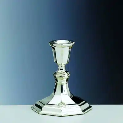Silberner Kerzenständer 10 cm