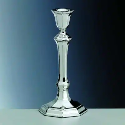 Silberner Kerzenständer 19 cm