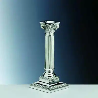 Empire-Silberleuchter 20 cm