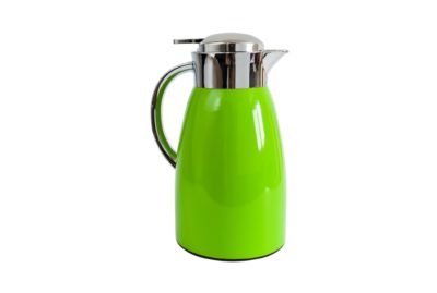 Grüne Thermoskanne für Kaffee und Tee