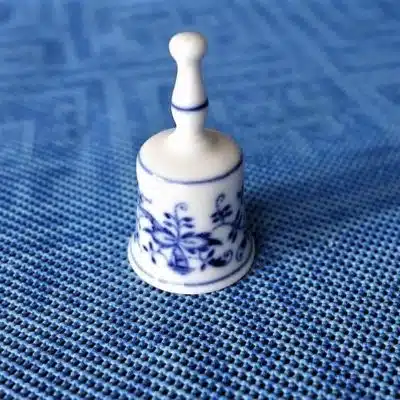 Zwiebelmuster - Miniatur - Glocke - Original Zwiebelmuster 1. Wahl