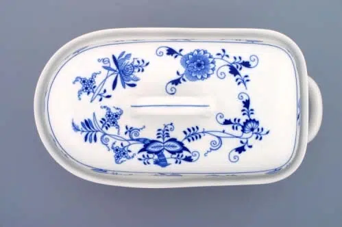 Zwiebelmuster - Große Backform, 36 x 19,5 cm - Original Zwiebelmuster, 1. Wahl – Bild 2