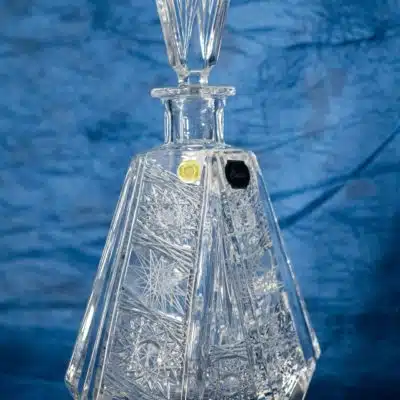 Kristallgeschliffene Karaffe Whiskyflasche 500 ml