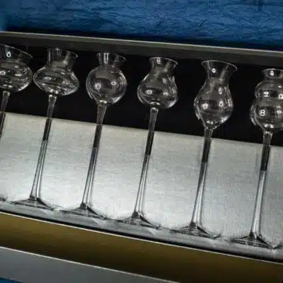 Mundgeblasene Probiergläser 65 ml, 6er-Set