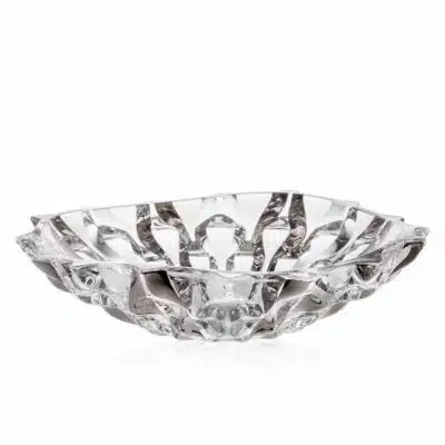 Kristallschale Samboa Platin 30,5 cm