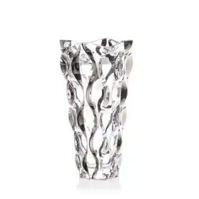Kristallvase Samboa Platin 30,5 cm