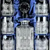 Set Whisky-Dekanter mit Kristallschliff Laura, 1 + 6 Gläser