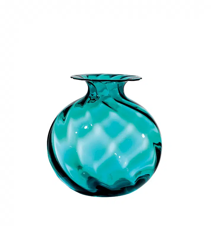 Vase ELIOT hellblau H28 cm