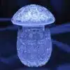 Kristallgeschliffenes Pilzglas 11 cm mit Deckel