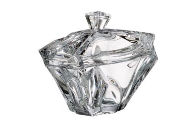 Eni Cov Box 22 cm Glas mit Deckel