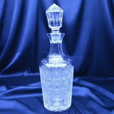 Kristallgeschliffene Whiskyflasche 750 ml