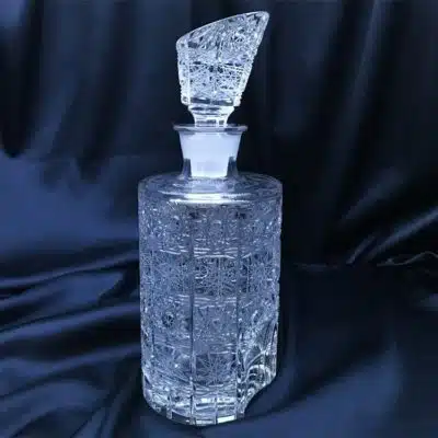 Kristallgeschliffene Whiskyflasche 550 ml