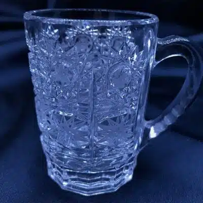 Kristallgeschliffene Kaffeetassen 75 ml, 6er-Set