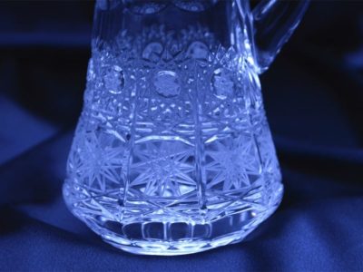 Geschliffener Kristallkrug 200 ml – Bild 2