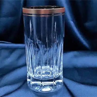 Geschliffene Kristallgläser 380 ml, 6er-Set