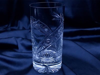 Geschliffene Kristallgläser 380 ml, 6er-Set