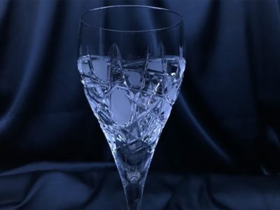 Kristallgeschliffene Gläser 220 ml, 6er-Set – Bild 2