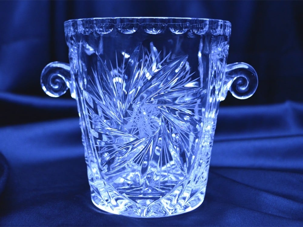Aschenbecher Glas D14 cm
