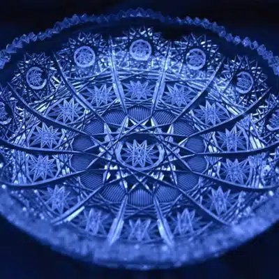 Kristallgeschliffener Teller 14,5 cm