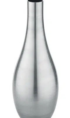 Vase BOMBEI Platin D20 cm H55 cm