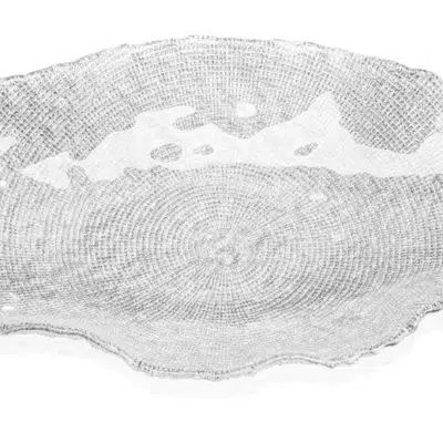 Schüssel oval FOL klar 50 x 29 cm