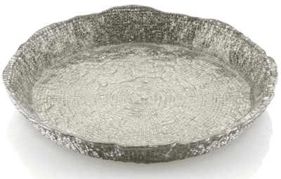 Obstschale DIAMAN beige D32 cm H5 cm