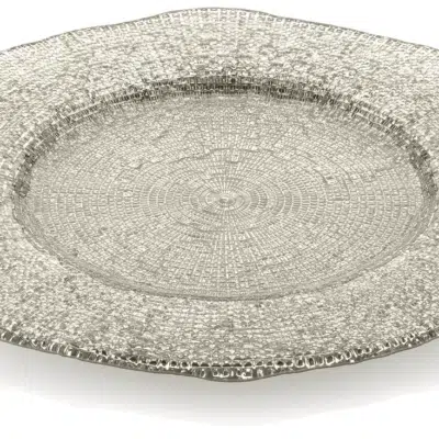 Teller DIAMAN beige D34 cm H2 cm