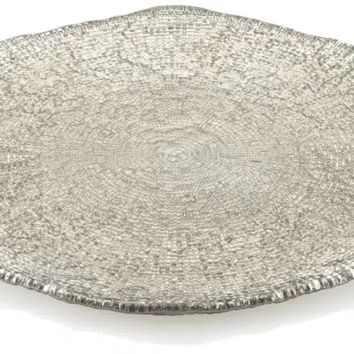 Teller DIAMAN beige D37 cm H2 cm