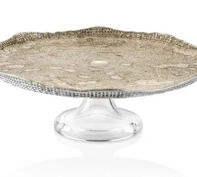 Kuchenblech DIAMAN beige D32 cm H11,5 cm