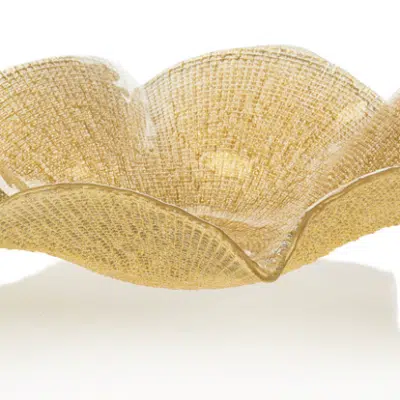 Schüssel FOL Goldglitter D41 cm