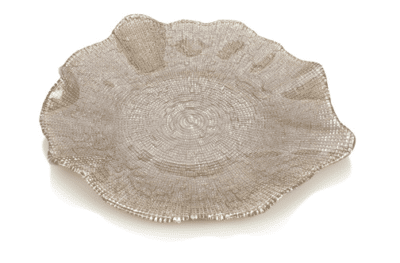 Teller FOL Schildkröte Metall D37 cm