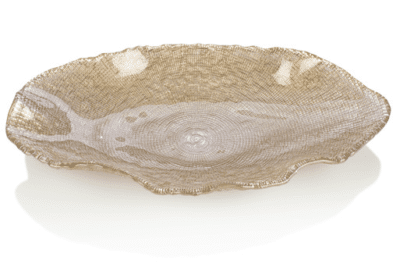 Schüssel FOL Schildkröte Metall 50 x 29 cm