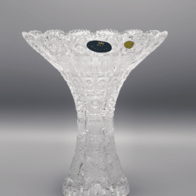 Geschliffene Kristallvase ÚSVIT 20 cm