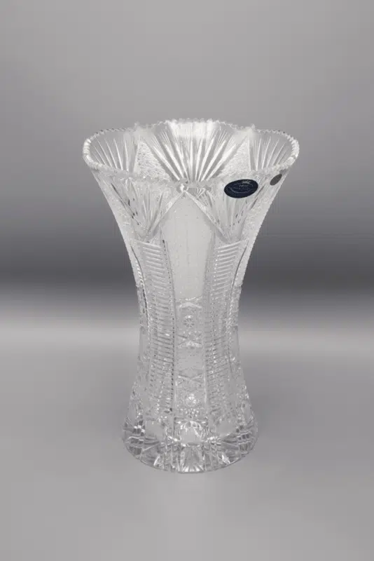 Geschliffene Kristallschale ÚSVIT 25 cm