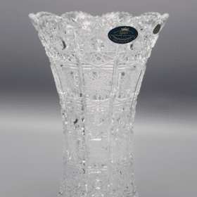 Geschliffene Kristallschale ÚSVIT 20 cm
