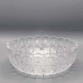 Geschliffene Kristallschale ÚSVIT 21,5 cm