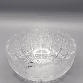 Geschliffene Kristallschale ÚSVIT 18 cm
