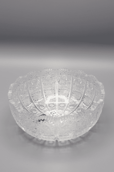 Krištáľová brúsená misa ÚSVIT 18 cm