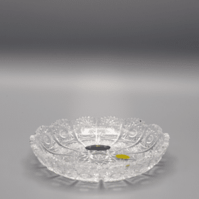 Kristallgeschliffener Teller ÚSVIT 14 cm