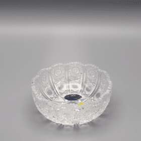 Geschliffene Kristallschale ÚSVIT 12 cm