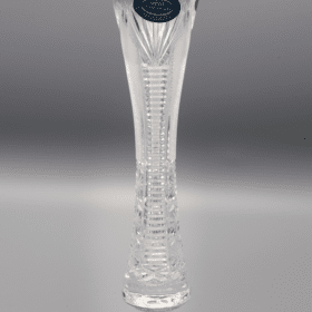 Geschliffene Kristallvase ÚSVIT 21 cm