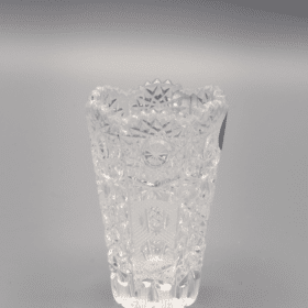 Geschliffene Kristallvase ÚSVIT 8 cm