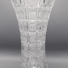 Geschliffene Kristallvase ÚSVIT 30 cm