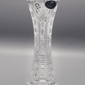 Geschliffene Kristallvase ÚSVIT 20 cm
