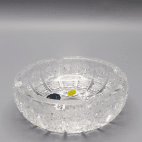 Aschenbecher mit Kristallschliff ÚSVIT 13 cm