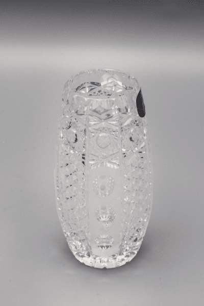 Geschliffene Kristallvase ÚSVIT 12 cm – Bild 2