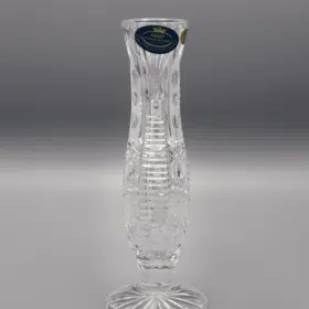 Geschliffene Kristallvase ÚSVIT 21 cm