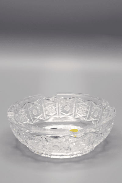 Aschenbecher mit Kristallschliff ÚSVIT 12 cm – Bild 2