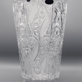 Geschliffene Kristallvase ÚSVIT 30 cm